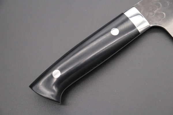 Takeshi Saji Bunka ASB-3B Bunka 175mm Takeshi Saji Aogami Super Custom Series Bunka175mm (6.8 inch, Linen Micarta Handle)