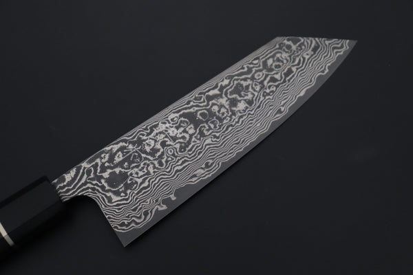 Takeshi Saji Bunka TS-19 Bunka 175mm (6.8 inch) Takeshi Saji R-2 Custom Black Damascus Wa Series TS-19 Bunka 175mm (6.8 Inch)