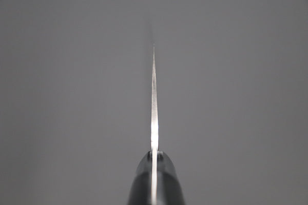 Takeshi Saji Bunka SNRD-4B Bunka 180mm Takeshi Saji R-2 Custom Diamond Damascus Wild Series New Design SNRD-4B Bunka180mm (7 inch, Black Linen Micarta Handle)