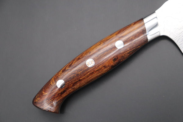Takeshi Saji Bunka SNRD-4I Bunka 180mm Takeshi Saji R-2 Custom Diamond Damascus Wild Series New Design SNRD-4I Bunka180mm (Ironwood Handle)