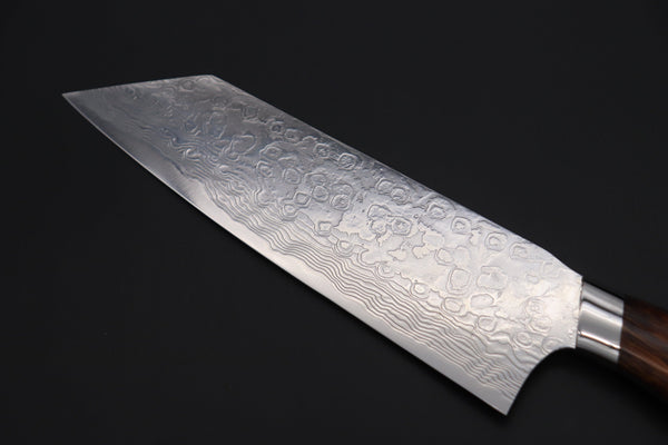 Takeshi Saji Bunka SNRD-4I Bunka 180mm Takeshi Saji R-2 Custom Diamond Damascus Wild Series New Design SNRD-4I Bunka180mm (Ironwood Handle)