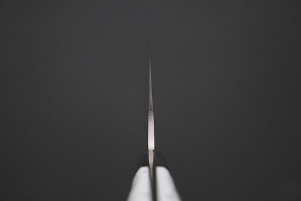 Takeshi Saji Bunka Takeshi Saji SRS-13 Hammer Forged, Custom Handmade Handle Series TS-12 Bunka 175mm (6.8 inch, White Corian Handle)