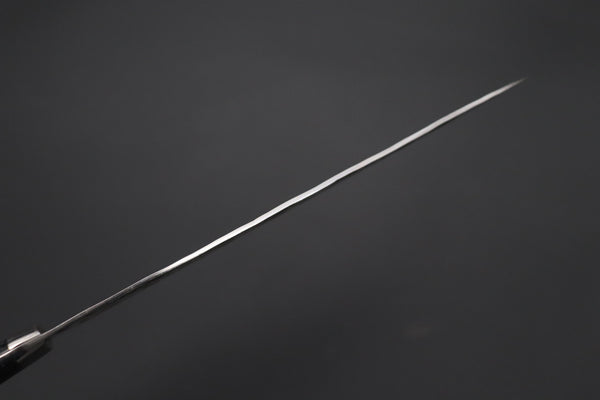 Takeshi Saji Gyuto TS-16 Gyuto240mm (9.4inch) “Ocean Sunshine”: Takeshi Saji VG-10 Hammered Damascus Series TS-16 Gyuto 240mm (9.4 Inch, Black Dupont Corian Handle)
