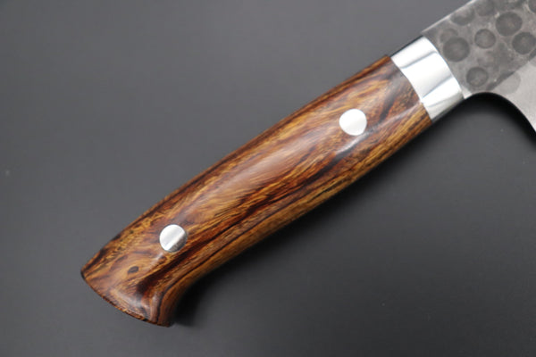 Takeshi Saji Gyuto Takeshi Saji Aogami Super Custom Series Gyuto (180mm to 270mm, 4 sizes, Ironwood Handle)