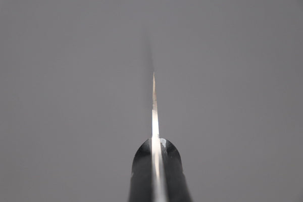 Takeshi Saji Gyuto Takeshi Saji New Design VG-10 Custom Damascus Series Gyuto (180mm and 210mm, 2 Sizes, Linen Micarta Handle)