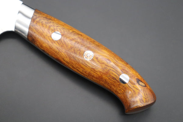 Takeshi Saji Gyuto Takeshi Saji R-2 Custom Diamond Damascus Wild Series New Design Gyuto (210mm and 240mm, Desert Ironwood Handle)