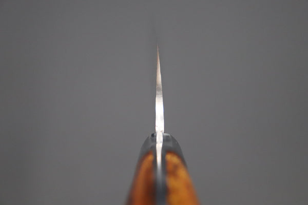 Takeshi Saji Gyuto Takeshi Saji R-2 Custom Diamond Damascus Wild Series New Design Gyuto (210mm and 240mm, Desert Ironwood Handle)