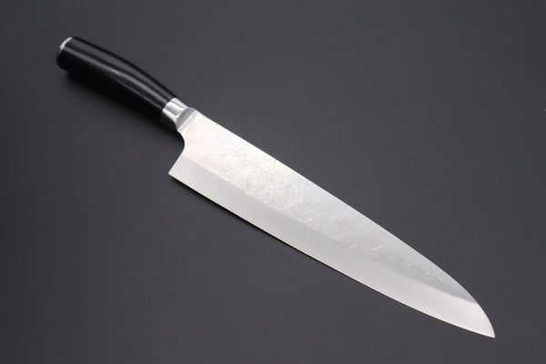 Takeshi Saji Gyuto ARC-4B Gyuto 240mm (9.4inch) Takeshi Saji SRS-13 "ARC" Gyuto (210mm and 240mm, 2 Sizes, Black Pakka Wood Handle)