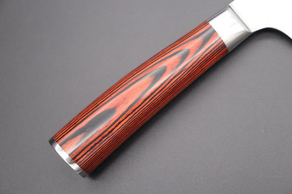Takeshi Saji Gyuto Takeshi Saji SRS-13 "ARC" Gyuto (210mm and 240mm, 2 Sizes, Red-Pakka Wood Handle)