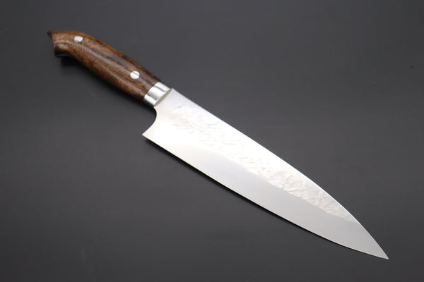 Takeshi Saji Gyuto Takeshi Saji SRS-13 Custom Series Designed By Nomura Gyuto (210mm and 240mm, 2 Sizes, Ironwood Handle)