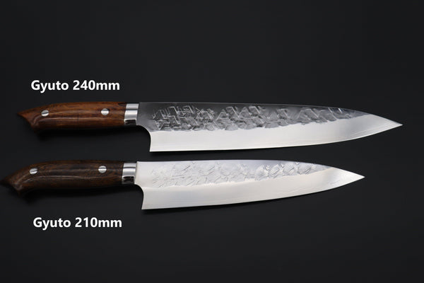 Takeshi Saji Gyuto Takeshi Saji SRS-13 Custom Series Designed By Nomura Gyuto (210mm and 240mm, 2 Sizes, Ironwood Handle)