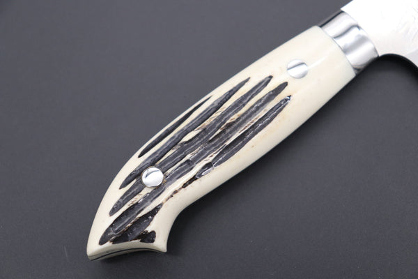 Takeshi Saji Gyuto Takeshi Saji SRS-13 Custom Series Designed By Nomura Gyuto (210mm and 240mm, 2 Sizes, Stag Bone Handle)