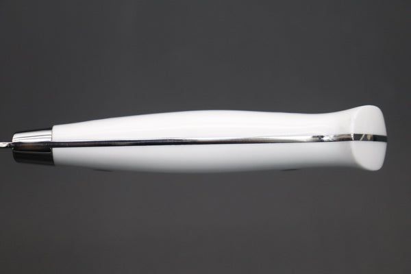 Takeshi Saji Gyuto Takeshi Saji SRS-13 Custom Series Gyuto (180mm and 240mm, 3 Sizes, White Corian Handle)