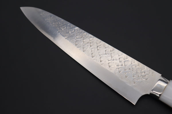 Takeshi Saji Gyuto Takeshi Saji SRS-13 Custom Series Gyuto (210mm and 240mm, 2 Sizes, White Corian Handle)
