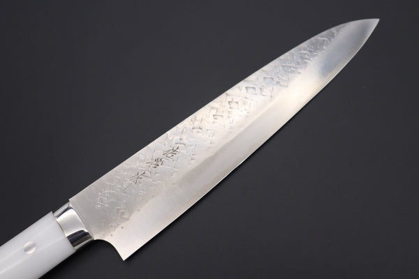 Takeshi Saji Gyuto Takeshi Saji SRS-13 Custom Series Gyuto (210mm and 240mm, 2 Sizes, White Corian Handle)