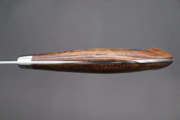 Takeshi Saji Gyuto Takeshi Saji SRS-13 Hammer Forged, Custom Handmade Handle Series "Designed By Nomura" Gyuto (210mm and 240mm, 2 Sizes, Ironwood Handle)