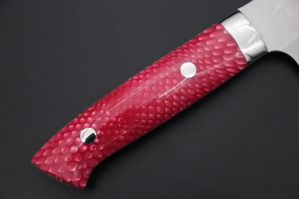 Takeshi Saji Gyuto Takeshi Saji SUMMIT ― Limited Edition Custom Series SMT-1238 SRS-13 Hammer Forged Gyuto 180mm (7 Inch)