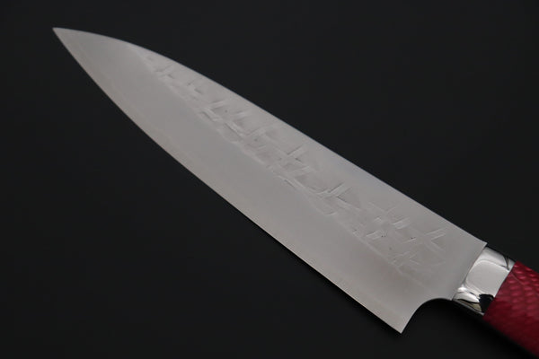 Takeshi Saji Gyuto Takeshi Saji SUMMIT ― Limited Edition Custom Series SMT-1238 SRS-13 Hammer Forged Gyuto 180mm (7 Inch)