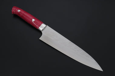 Takeshi Saji Gyuto Takeshi Saji SUMMIT ― Limited Edition Custom Series SMT-1238 SRS-13 Hammer Forged Gyuto 180mm (7 Inch)