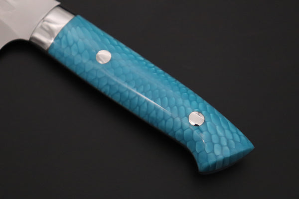 Takeshi Saji Gyuto Takeshi Saji SUMMIT ― Limited Edition Custom Series SMT-1239 SRS-13 Hammer Forged Gyuto 180mm (7 Inch)