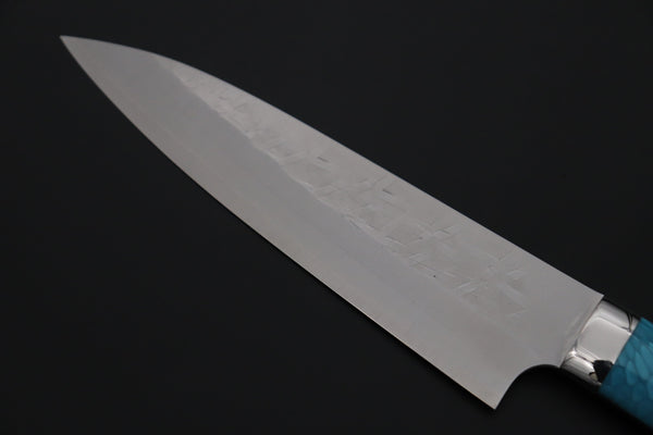 Takeshi Saji Gyuto Takeshi Saji SUMMIT ― Limited Edition Custom Series SMT-1239 SRS-13 Hammer Forged Gyuto 180mm (7 Inch)