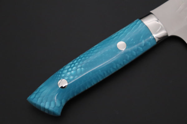 Takeshi Saji Gyuto Takeshi Saji SUMMIT ― Limited Edition Custom Series SMT-1239 SRS-13 Hammer Forged Gyuto 180mm (7 Inch)