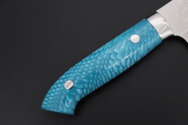 Takeshi Saji Gyuto Takeshi Saji SUMMIT ― Limited Edition Custom Series SMT-1242 SRS-13 Hammer Forged Gyuto 210mm (8.2 Inch)