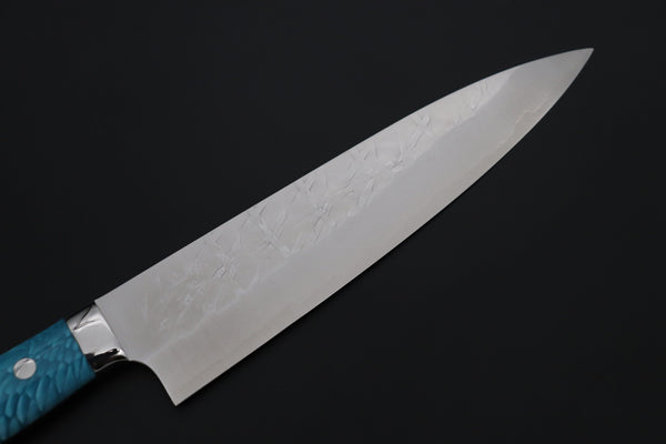 Takeshi Saji Gyuto Takeshi Saji SUMMIT ― Limited Edition Custom Series SMT-1242 SRS-13 Hammer Forged Gyuto 210mm (8.2 Inch)