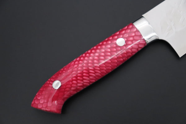 Takeshi Saji Gyuto Takeshi Saji SUMMIT ― Limited Edition Custom Series SMT-1243 SRS-13 Hammer Forged Gyuto 210mm (8.2 Inch)