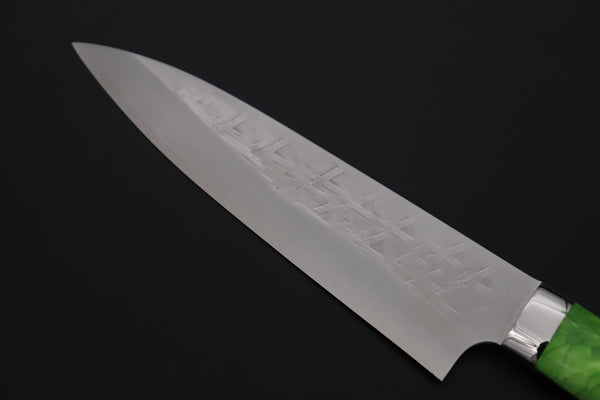 Takeshi Saji Gyuto Takeshi Saji SUMMIT ― Limited Edition Custom Series SMT-1245 SRS-13 Hammer Forged Gyuto 210mm (8.2 Inch)