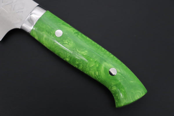 Takeshi Saji Gyuto Takeshi Saji SUMMIT ― Limited Edition Custom Series SMT-1246 SRS-13 Hammer Forged Gyuto 240mm (9.4 Inch)