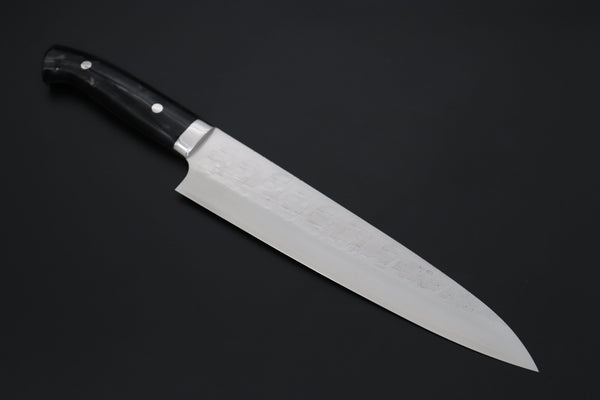 Takeshi Saji Gyuto Takeshi Saji SUMMIT ― Limited Edition Custom Series SMT-1247 SRS-13 Hammer Forged Gyuto 240mm (9.4 Inch)
