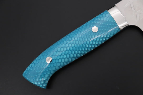 Takeshi Saji Gyuto Takeshi Saji SUMMIT ― Limited Edition Custom Series SMT-1248 SRS-13 Hammer Forged Gyuto 240mm (9.4 Inch)