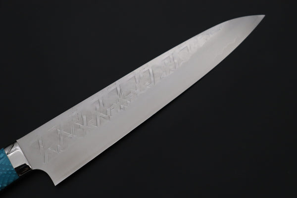 Takeshi Saji Gyuto Takeshi Saji SUMMIT ― Limited Edition Custom Series SMT-1248 SRS-13 Hammer Forged Gyuto 240mm (9.4 Inch)