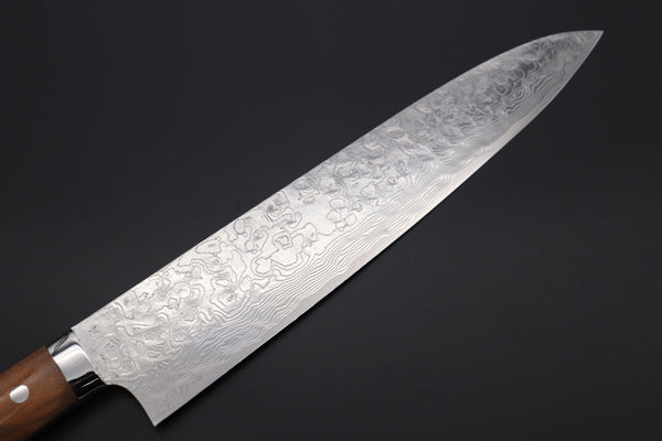 Takeshi Saji Gyuto Takeshi Saji SUMMIT ― Limited Edition Custom Series SMT-363 R-2 Custom Damascus Gyuto 270mm (10.6 Inch)