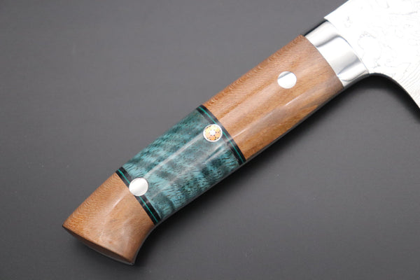 Takeshi Saji Gyuto Takeshi Saji SUMMIT ― Limited Edition Custom Series SMT-363 R-2 Custom Damascus Gyuto 270mm (10.6 Inch)