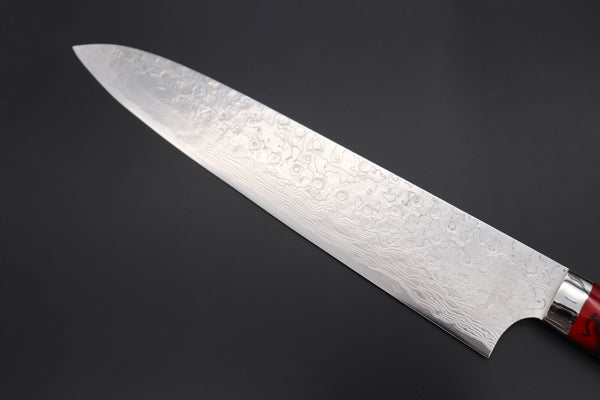 Takeshi Saji Gyuto Takeshi Saji SUMMIT ― Limited Edition Custom Series SMT-787 R-2 Custom Damascus Gyuto 270mm (10.6 Inch)