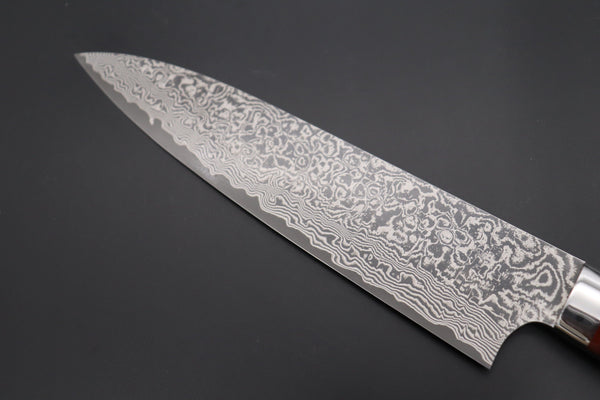 Takeshi Saji Gyuto Takeshi Saji SUMMIT ― Limited Edition Custom Series SMT-804 R-2 Custom Damascus Gyuto 210mm (8.2 Inch)