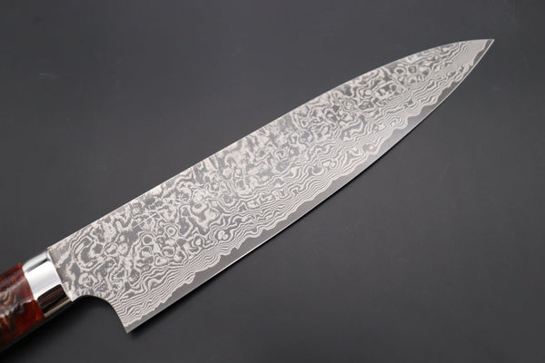 Takeshi Saji Gyuto Takeshi Saji SUMMIT ― Limited Edition Custom Series SMT-805 R-2 Custom Damascus Gyuto 210mm (8.2 Inch)