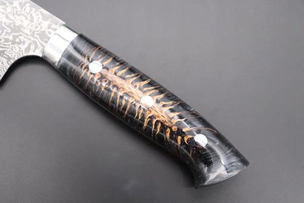 Takeshi Saji Gyuto Takeshi Saji SUMMIT ― Limited Edition Custom Series SMT-806 R-2 Custom Damascus Gyuto 240mm (9.4 Inch)