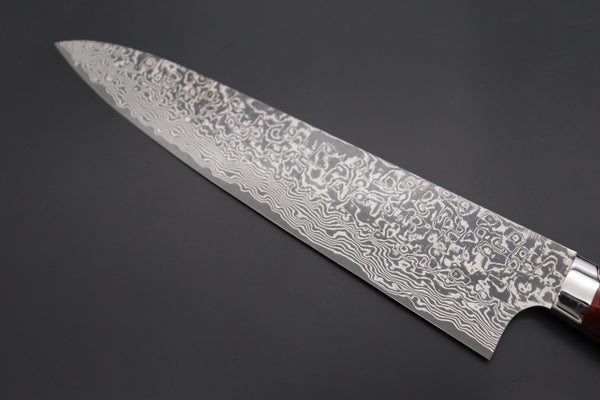 Takeshi Saji Gyuto Takeshi Saji SUMMIT ― Limited Edition Custom Series SMT-808 R-2 Custom Damascus Gyuto 240mm (9.4 Inch)