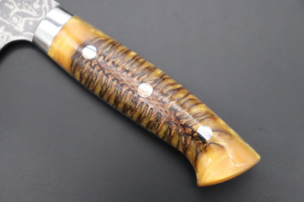 Takeshi Saji Gyuto Takeshi Saji SUMMIT ― Limited Edition Custom Series SMT-811 R-2 Custom Damascus Gyuto 240mm (9.4 Inch)