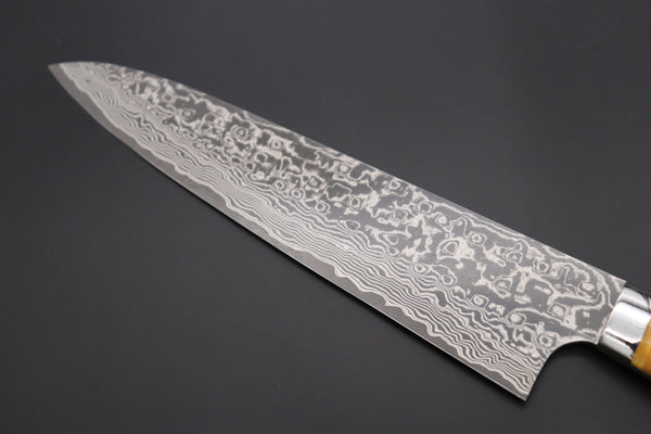 Takeshi Saji Gyuto Takeshi Saji SUMMIT ― Limited Edition Custom Series SMT-811 R-2 Custom Damascus Gyuto 240mm (9.4 Inch)