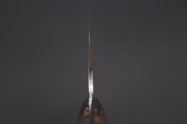 Takeshi Saji Nakiri Takeshi Saji SUMMIT ― Limited Edition Custom Series SMT-1154 VG-10W Multi-Colored Golden-Rainbow Damascus Nakiri 165mm (6.4 Inch)