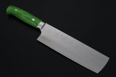 Takeshi Saji Nakiri Takeshi Saji SUMMIT ― Limited Edition Custom Series SMT-1234 SRS-13 Hammer Forged Nakiri 165mm (6.4 Inch)