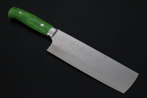 Takeshi Saji Nakiri Takeshi Saji SUMMIT ― Limited Edition Custom Series SMT-1234 SRS-13 Hammer Forged Nakiri 165mm (6.4 Inch)