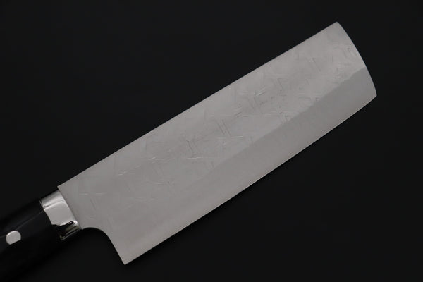Takeshi Saji Nakiri Takeshi Saji SUMMIT ― Limited Edition Custom Series SMT-1236 SRS-13 Hammer Forged Nakiri 165mm (6.4 Inch)