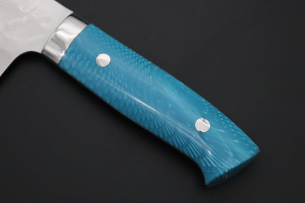 Takeshi Saji Nakiri Takeshi Saji SUMMIT ― Limited Edition Custom Series SMT-1237 SRS-13 Hammer Forged Nakiri 165mm (6.4 Inch)