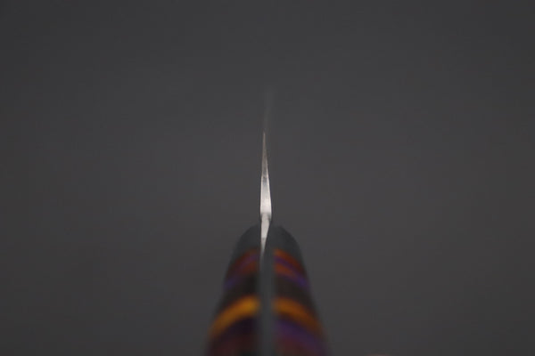 Takeshi Saji Paring Takeshi Saji SUMMIT ― Limited Edition Custom Series SMT-1144 VG-10W Multi-Colored Golden-Rainbow Damascus Paring 95mm (3.7 Inch)