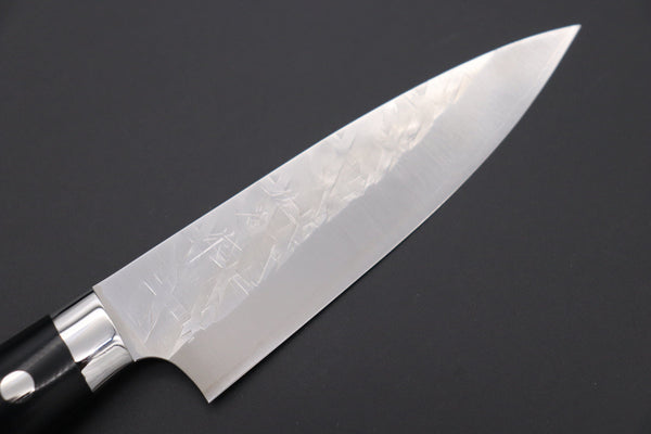 Takeshi Saji Petty Takeshi Saji SRS-13 Custom Series Designed By Nomura Petty 135mm (5.3 inch, Black Linen Micarta Handle)